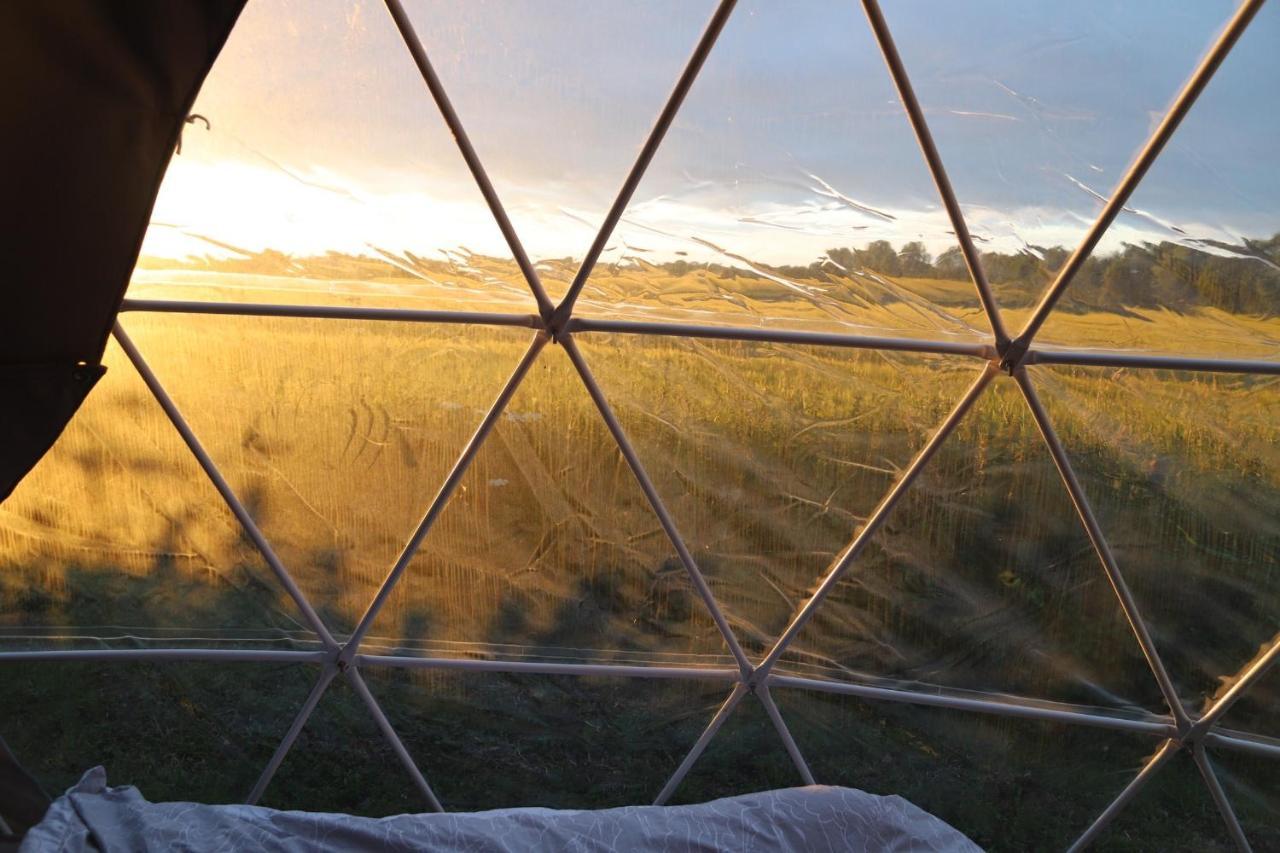 Lincoln Eco Dome - Heated Villa Маркет Рейзън Екстериор снимка